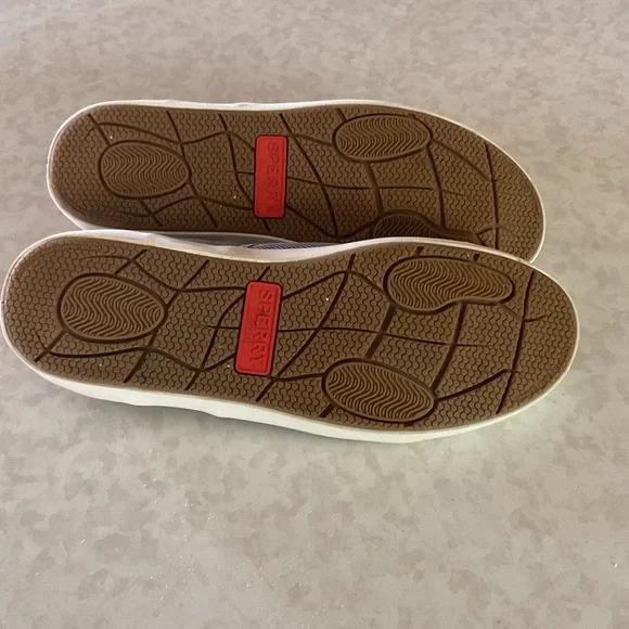 Sperry Gray and Red Men's Casual Shoes size 10.5 - Picture 5 of 5